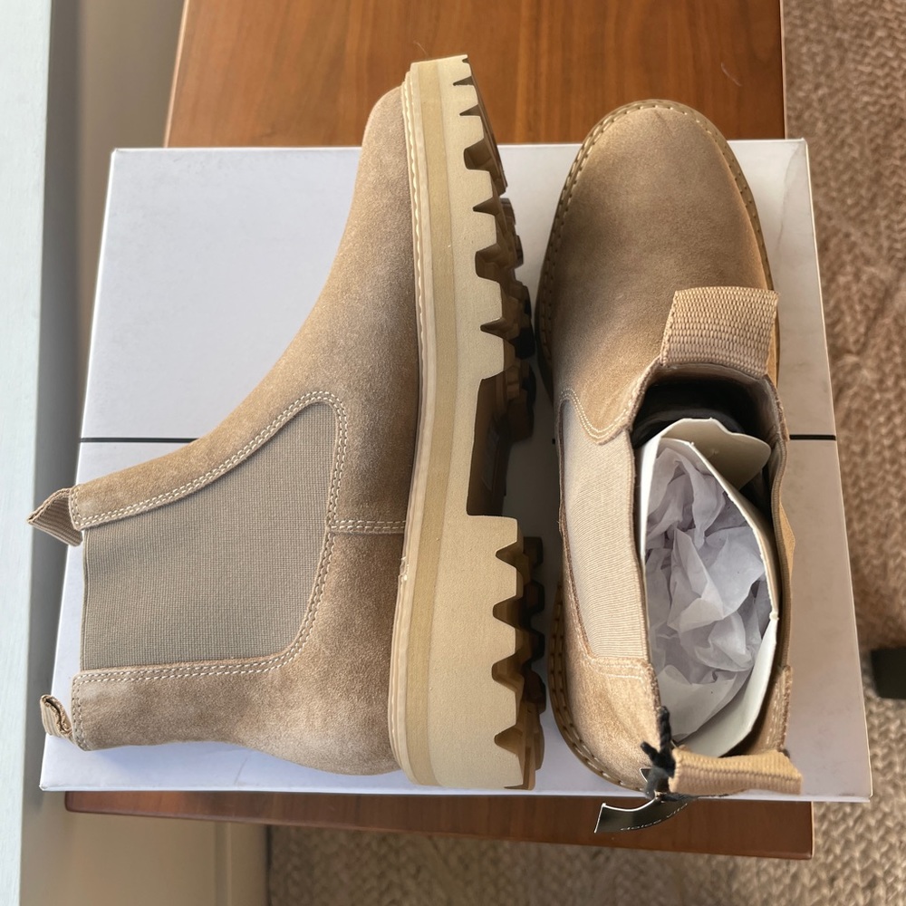 NEW Dolce Vita Moana H2O Boots — Truffle Suede